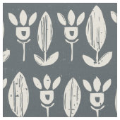 Blumengartenblock Elfenbein Stoff (Nahaufnahme)