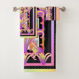 Blumengartendesign Badhandtuch Set