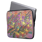 Blumengartengeschenk Laptopschutzhülle (Vorderseite Links)