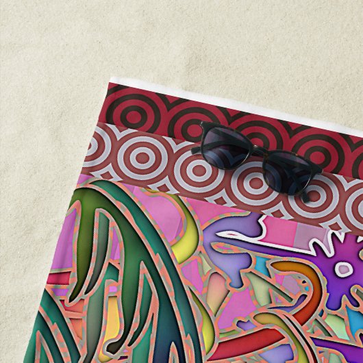 Blumengartengeschenk Strandtuch (Beispiel)