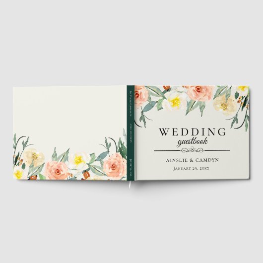 Blumengartenhochzeit Gästebuch (Voll)