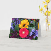 Blumengartenkarte Karte (Gelbe Blume)