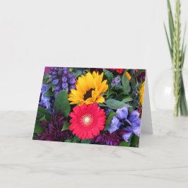 Blumengartenkarte Karte