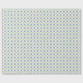 Blumengartenmotif Geschenkpapier (Flach)