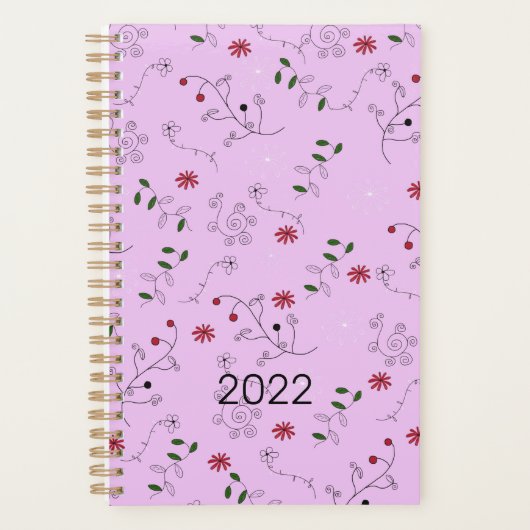 Blumengartenmuster 2022 planer (Vorderseite)