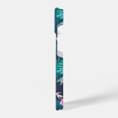 Blumengartenmuster iPhone Hülle (Linke Seite)