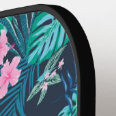 Blumengartenmuster Pickleball Schläger (Linke Seite)