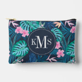 Blumengartenmuster Zubehörtasche (Vorderseite)