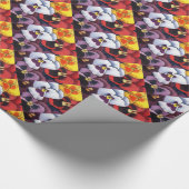 Blumengartenpapier "Pansy #2" Geschenkpapier (Ecke)