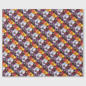 Blumengartenpapier "Pansy #2" Geschenkpapier (Flach)