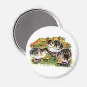 BlumengärtnerKees Magnet (Vorderseite/Rückseite)