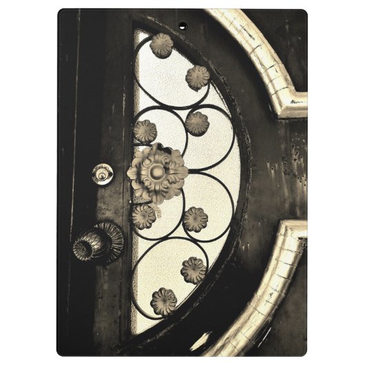 Blumengate Klemmbrett (Rückseite)