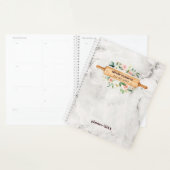 Blumengebäck Button Patisserie Weißmarmor Planer (Anzeige)