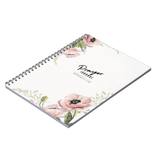 Blumengebet-Journal | Notebook-Journal Notizblock (Linke Seite)