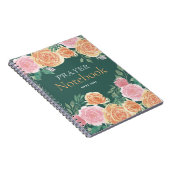 Blumengebet Notizblock (Rechte Seite)