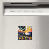 Blumengebirge Magnet (In Situ (Geschirrspüler))