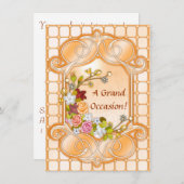 Blumengeburt Ankündigungen (Vorne/Hinten)