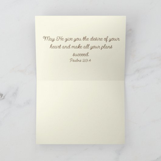 Blumengeburten Rustic Boho Whimsical Wildblumen Ge Dankeskarte (Innenseite)