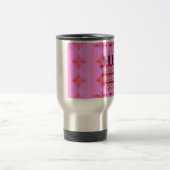 Blumengeburtstorte für Ihre/Mädchen Kunstdrucken Reisebecher (Mittel)