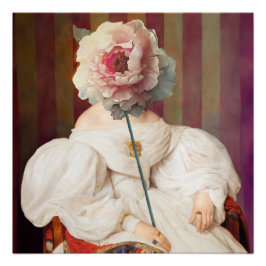 Blumengedanken Diva II Poster