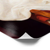 Blumengedanken Diva II Poster (Ecke)