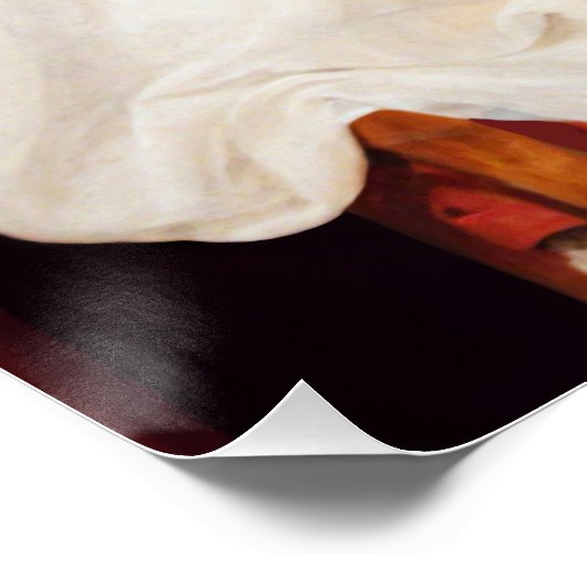 Blumengedanken Diva II Poster (Ecke)