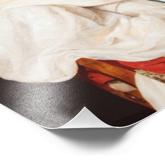 Blumengedanken Diva Poster (Ecke)