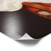 Blumengedanken Diva Poster (Ecke)