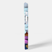 Blumengehäuse mit farbenfrohen Blume Case-Mate iPhone Hülle (Rückseite / Links)