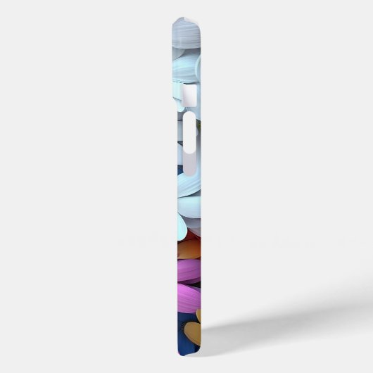 Blumengehäuse mit farbenfrohen Blume Case-Mate iPhone Hülle (Rückseite / Links)