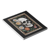 Blumengeist Herbst Boho Halloween 2 Notizblock (angewinkelt)