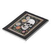 Blumengeist Herbst Boho Halloween 2 Notizblock (Rotiert)