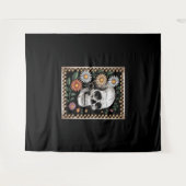 Blumengeist Herbst Boho Halloween 2 Wandteppich (Vorderseite (Horizontal))