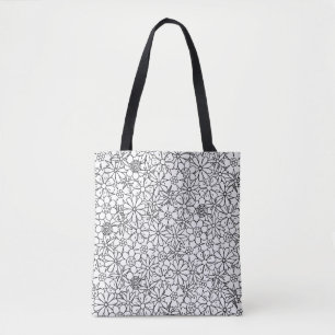 Blumengekritzel 2 tasche