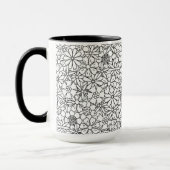 Blumengekritzel Tasse (Links)