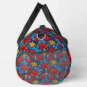 Blumengelbe Blumen Muster-13075 Duffle Bag (Rechts)