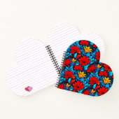 Blumengelbe Blumen Muster-13075 Notizblock (Innenseite)