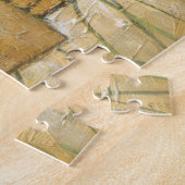 Blumengemälde mit sichtbarem Pinselstrich Puzzle (Seite)