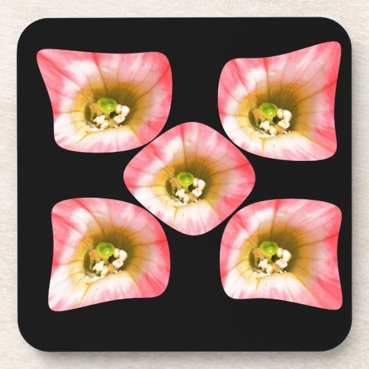 Blumengenuss Getränkeuntersetzer (Vorderseite)
