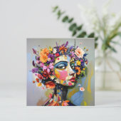 "Blumengeometrie" - Ein botanisches Portrait (Stehend Vorderseite)