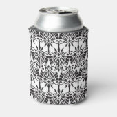 Blumengeometrisches Vintages Nahtloses Muster. Dosenkühler (Kanne Rückseite)