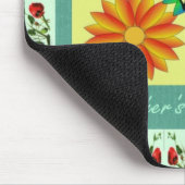 Blumengeruch Muttertagsmuschel Mousepad (Ecke)