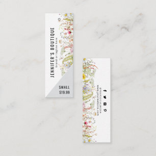 Blumengeschäft Bekleidungsboutique Kleinunternehme Telefonnummerkarte