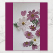 Blumengeschenk-Anhänger Weinetikett (Einzelnes Label)