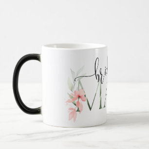 Blumengeschenk Brautparty Bridesmaid Verwandlungstasse