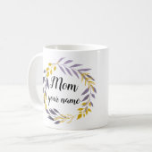 Blumengeschenk für Mama Kaffeetasse (Vorderseite Links)