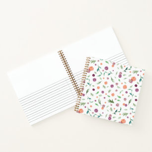 Blumengeschenk für Mamas Hübsches Journal Notizblock