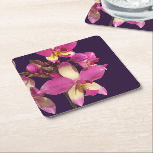 BLUMENGESCHENK FÜR MUTTER VATER OMA, TOCHTER, SOHN RECHTECKIGER PAPPUNTERSETZER