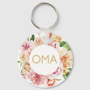 Blumengeschenk für Oma  Schlüsselanhänger