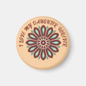 Blumengeschenk Magnet (Vorne)